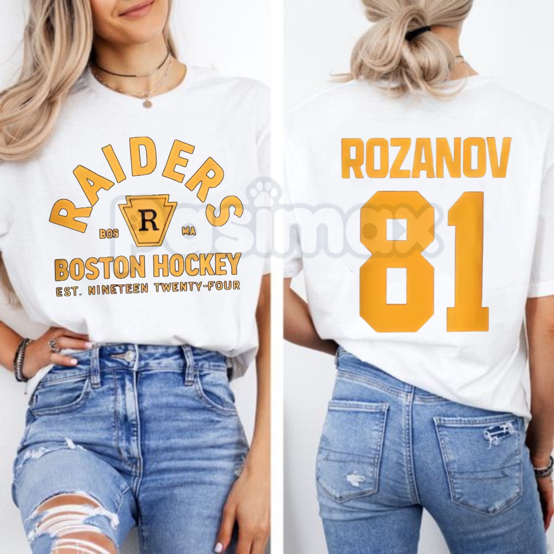 Pasimax Retro Hudson Williams & Connor Storrie 2-Sided T-Shirt - Vintage 90s Style Fan Graphic Tee, Hudson & Connor Double-Si