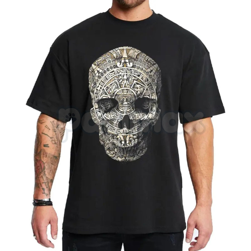 Chicano Skull Art Lowrider Shirt – Oversized Mexican Graphic Hoodie & Heavyweight Streetwear Sweatshirt