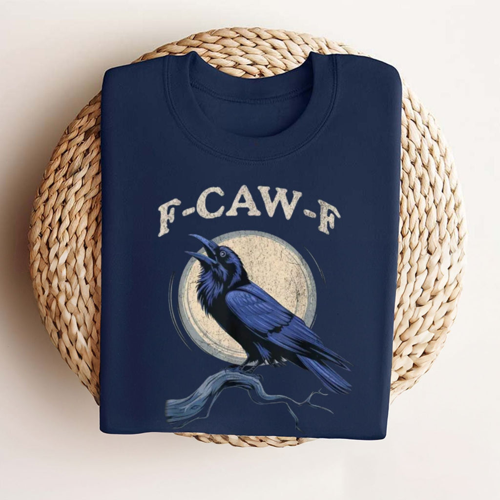 Pasimax Men's Crow & Raven Graphic Tee — detail close-up