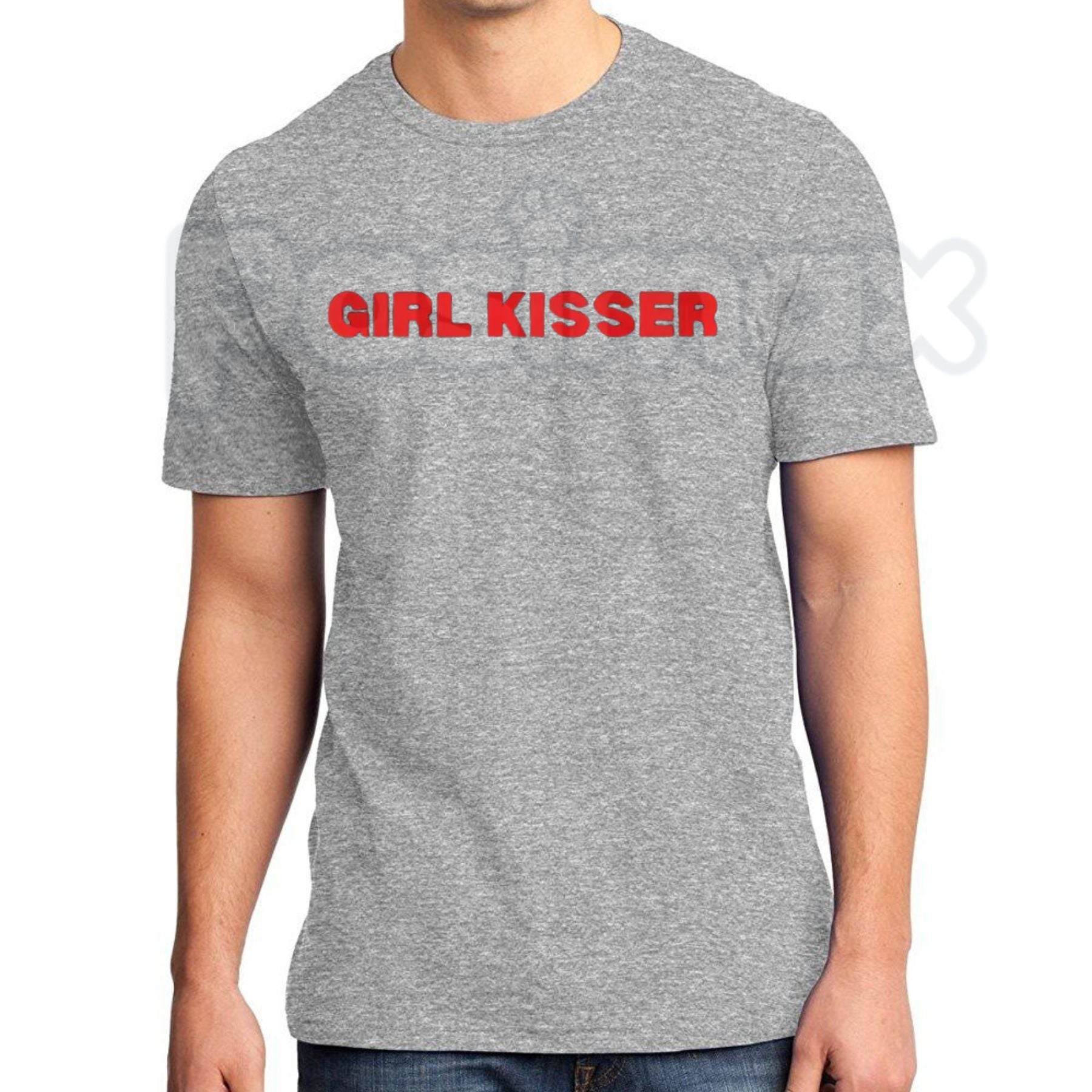 Funny "Girl Kisser" Unisex Pride T-Shirt – Sarcastic LGBTQ+ Bold Graphic Novelty Tee