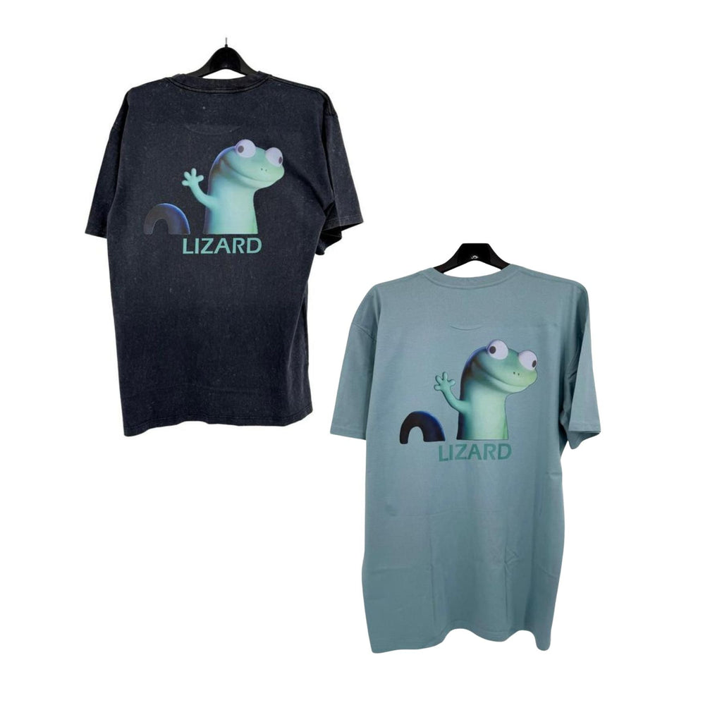 Pasimax Viral Lizard Meme T-Shirt — side view