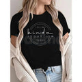 Pasimax Feeling Kinda IDGAF-ish Today Sweatshirt – Funny Sarcastic Hoodie & Mood Graphic T-Shirt — detail close-up