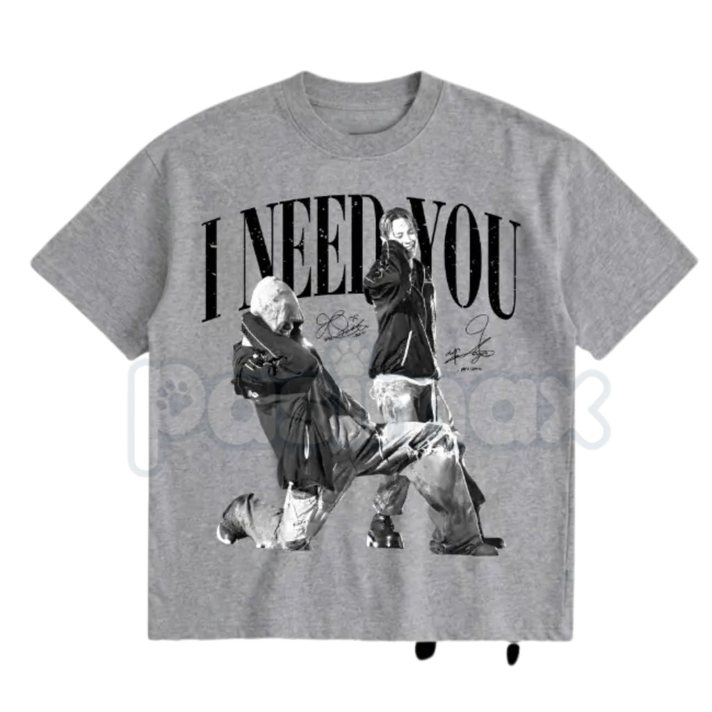 "I Need You" K-POP World Tour 2026 T-Shirt – Official Style Concert Graphic Tee, Premium 100% Cotton Global Idol Fan Top, Soft Lived-In Heavyweight Tour Merch Souvenir Shirt, Made in USA