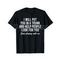 Pasimax I Will Put You In The Trunk And Help People Look For – Funny Tropical Graphic Hoodie, Sweatshirt & T-Shirt — detail c