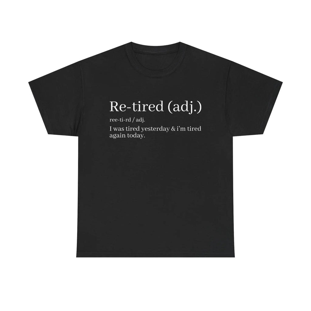 Pasimax "Re-Tired" Definition T-Shirt — detail close-up