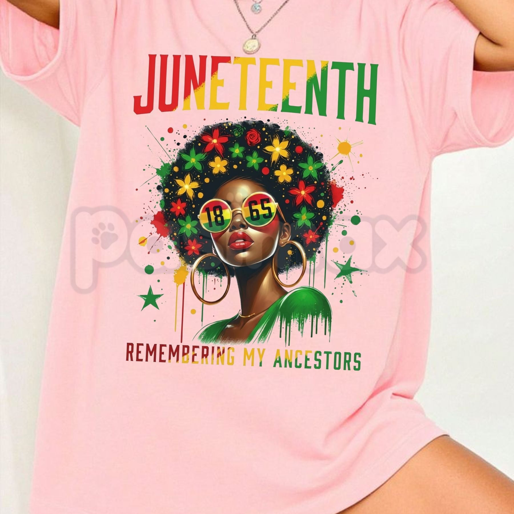 Women's Juneteenth 1865 T-Shirt – Stylish Versatile African American Freedom Day Graphic Tee