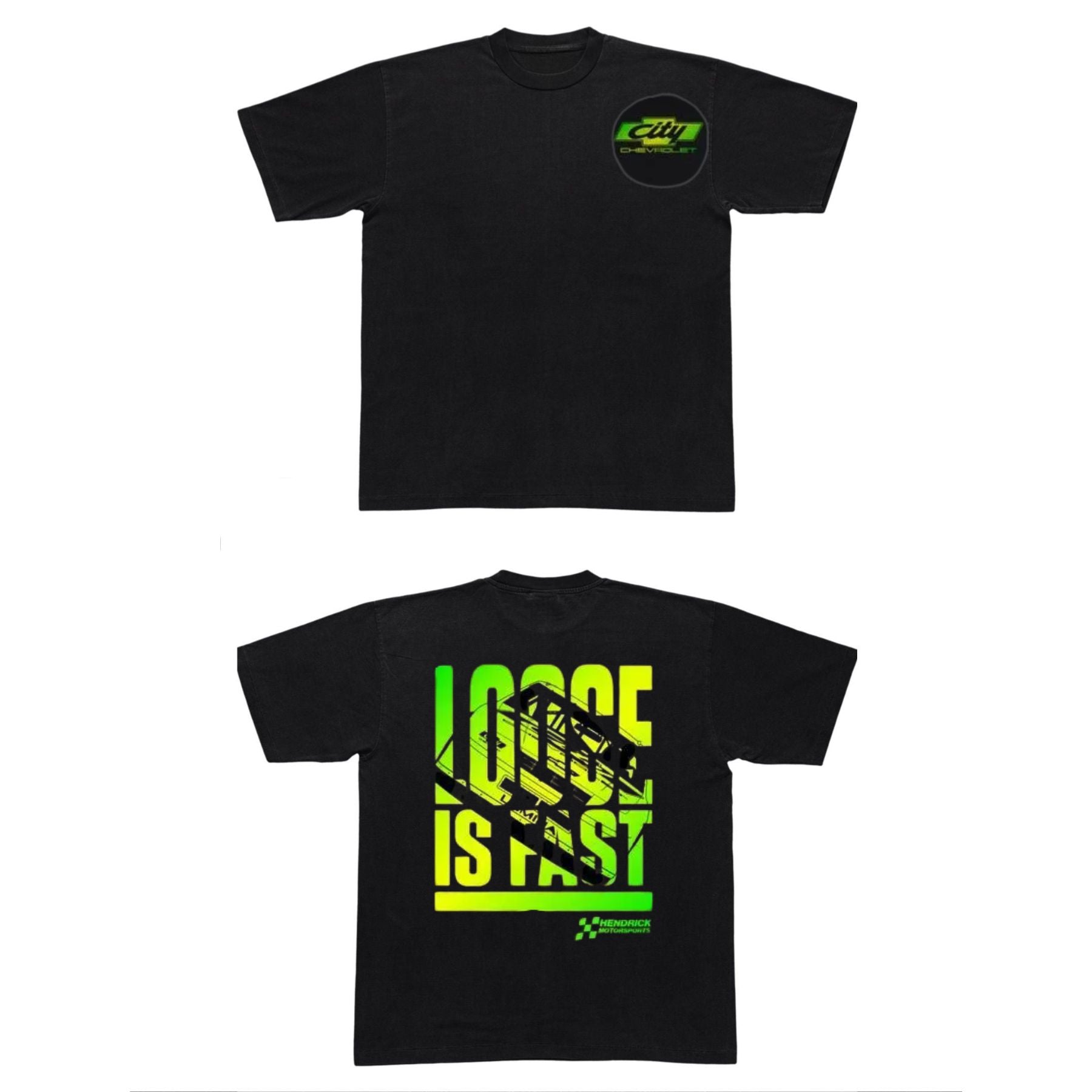 Pasimax "Loose Is Fast" Vintage T-Shirt — detail close-up