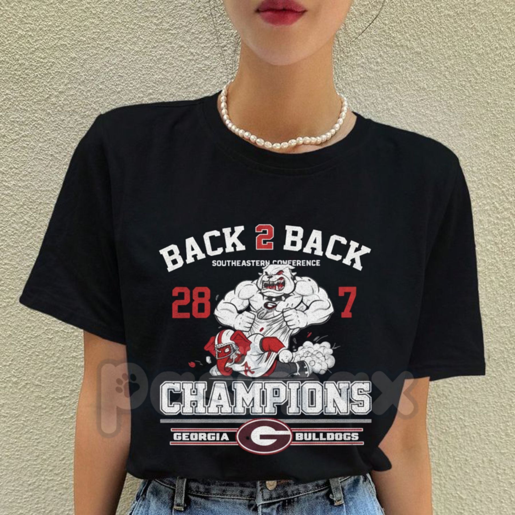 Pasimax SEC Championship 2025 Go Dawgs Shirt - Georgia Bulldogs Football Victory Tee, Official SEC Champions Fan Apparel, UGA