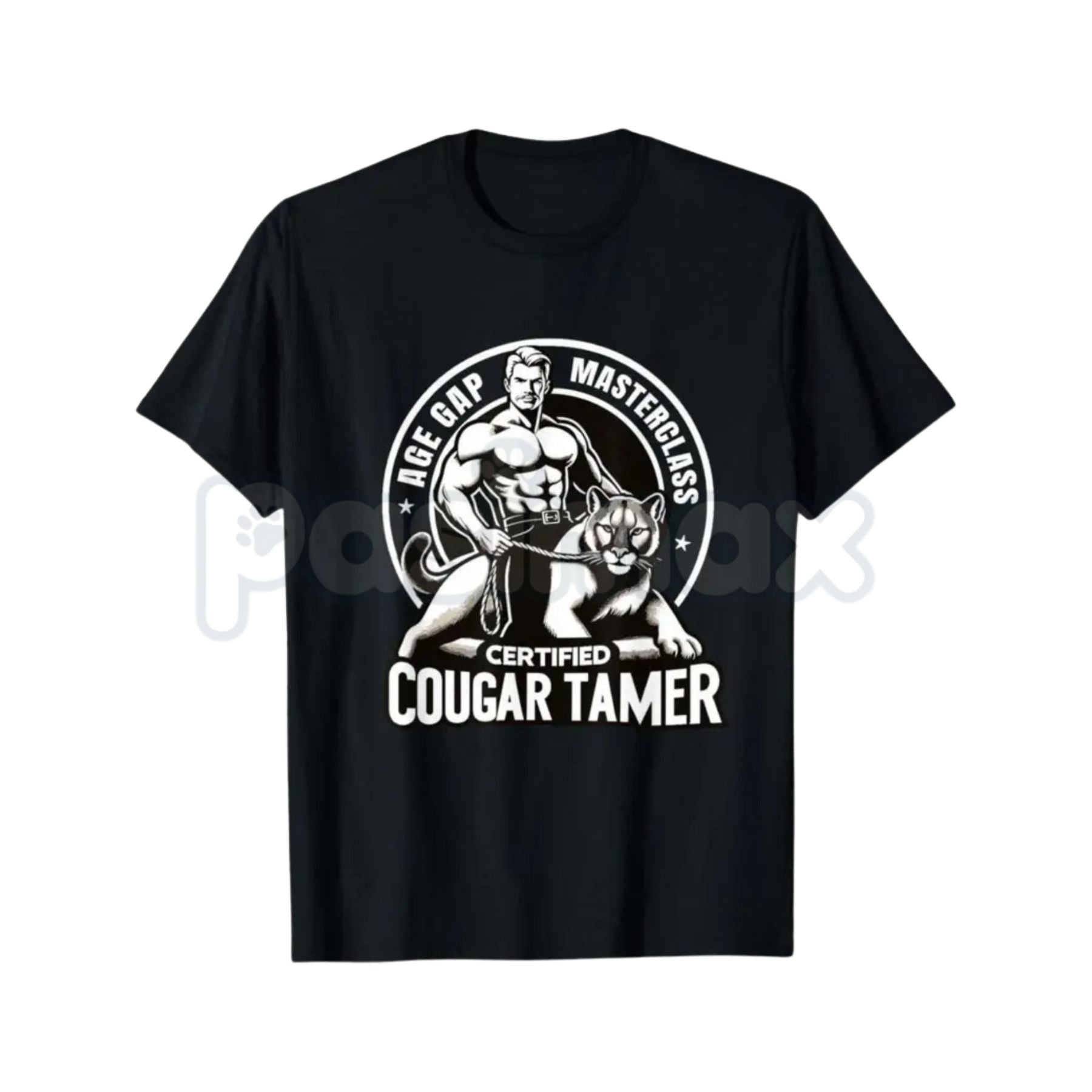 Pasimax Certified Cougar Tamer Shirt — detail close-up