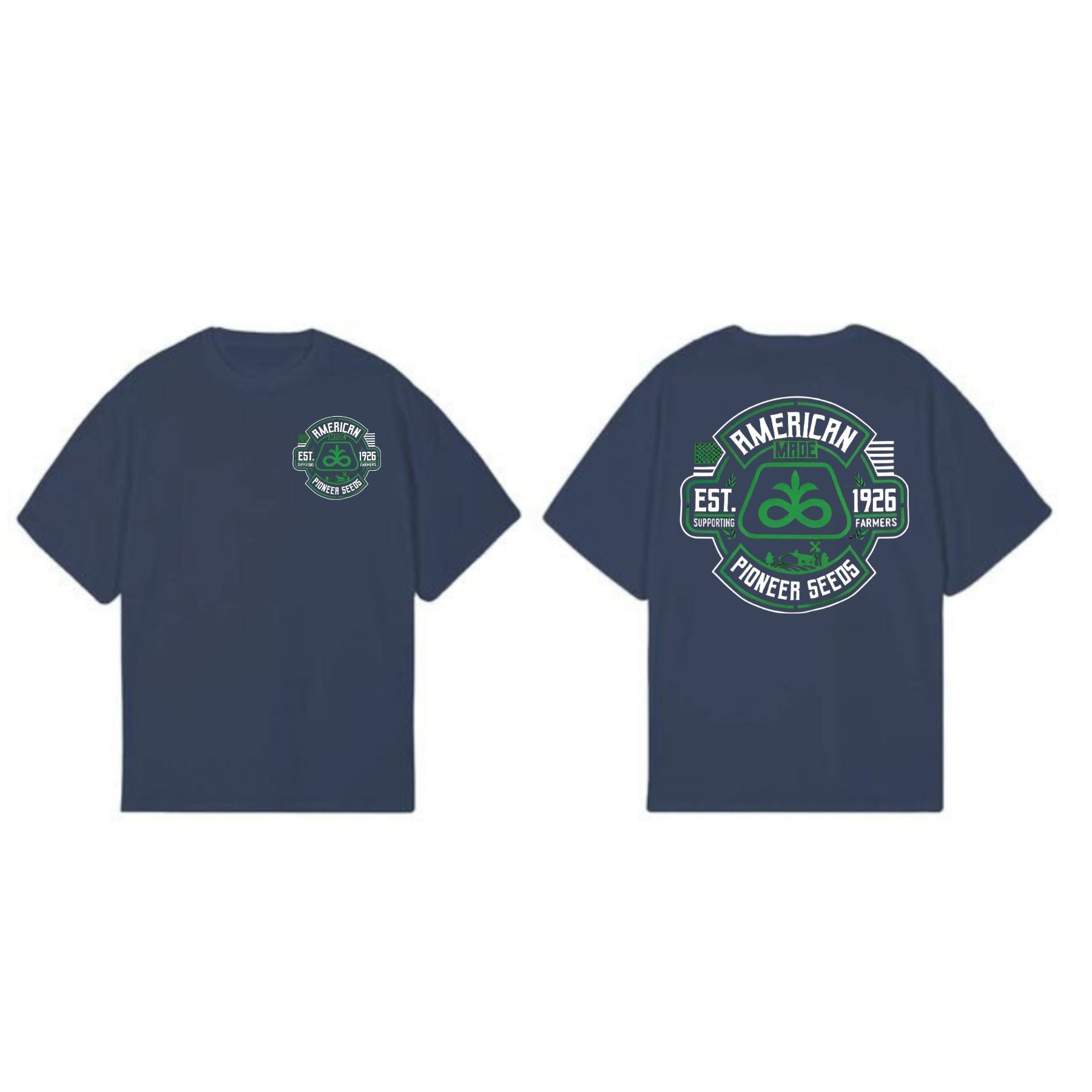 Pasimax Pioneer Seeds T-Shirt — lifestyle context