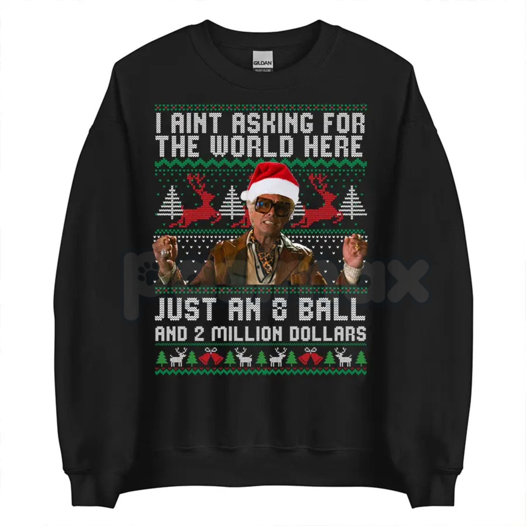 Pasimax Funny The Righteous Gemstones Christmas Sweatshirt | Danny McBride HBO Show Ugly Sweater Alternative | Jesse Gemstone