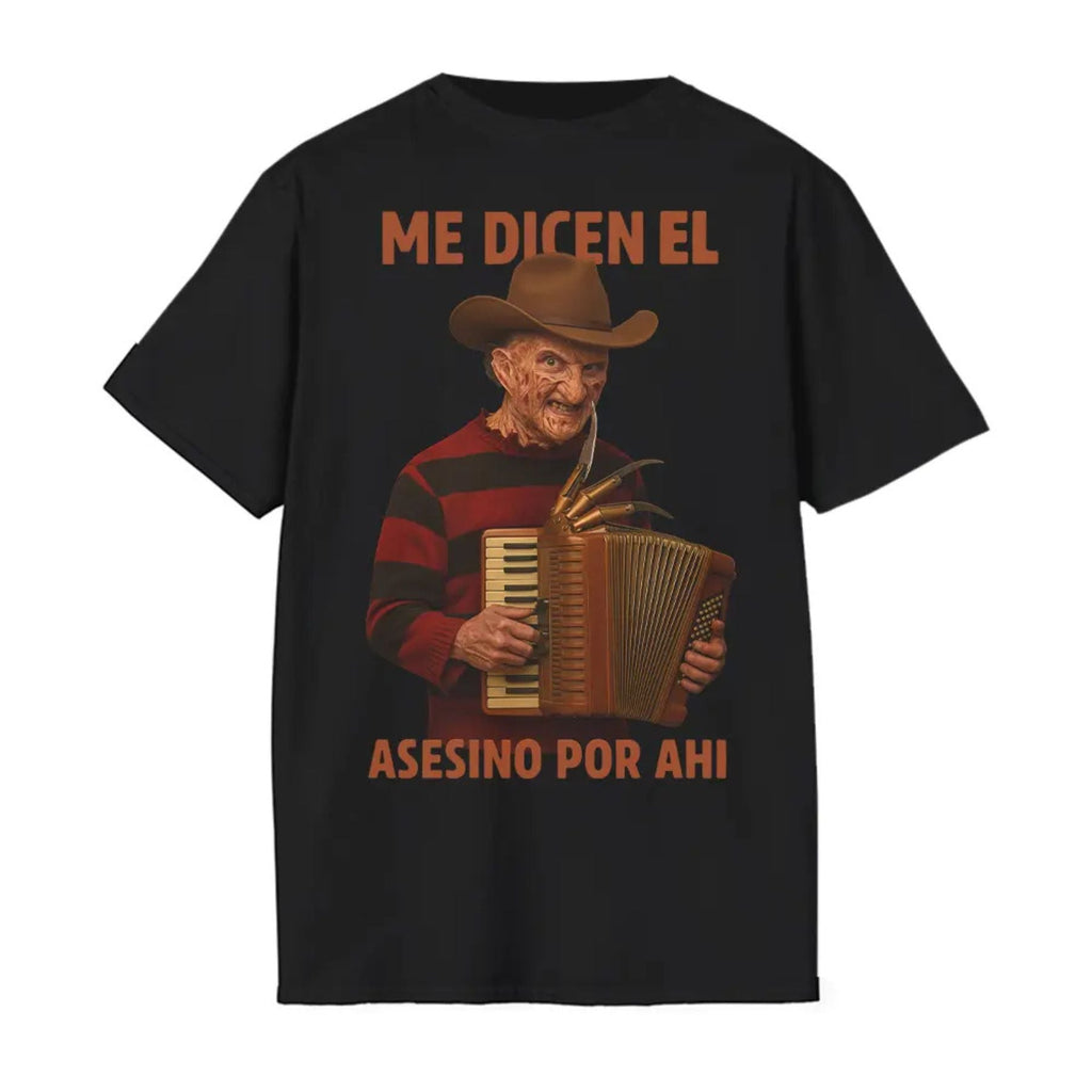 Pasimax "Me Dicen El Asesino Por Ahi" T-Shirt — side view