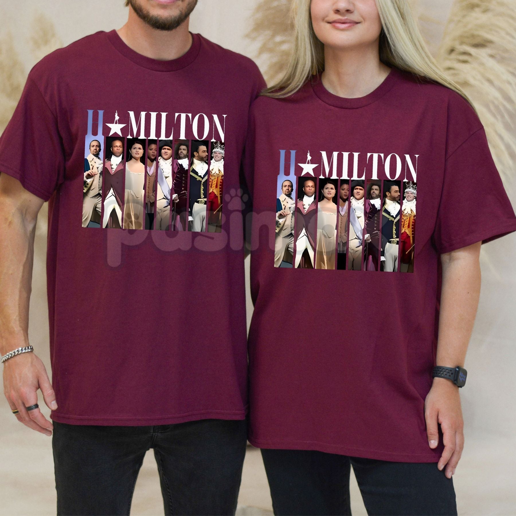 Pasimax Hamilton 10th Anniversary "Legacy" T-Shirt - The Revolution Continues Graphic Tee, Broadway Musical Collector's Editi