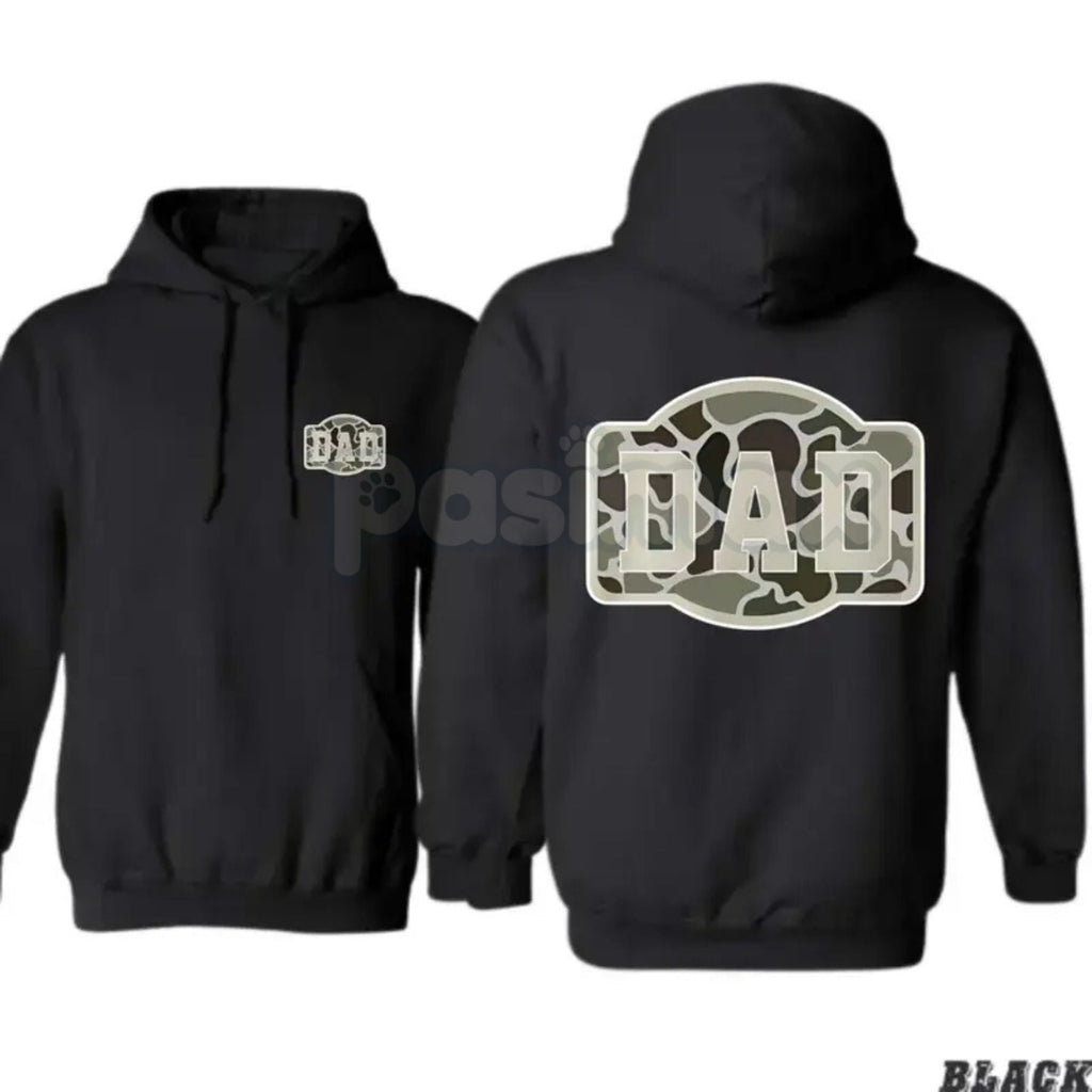 Pasimax Camo DAD Hoodie – Military-Inspired Bold Design Pullover, Proud Father & Veteran Apparel, Unisex — lifestyle context