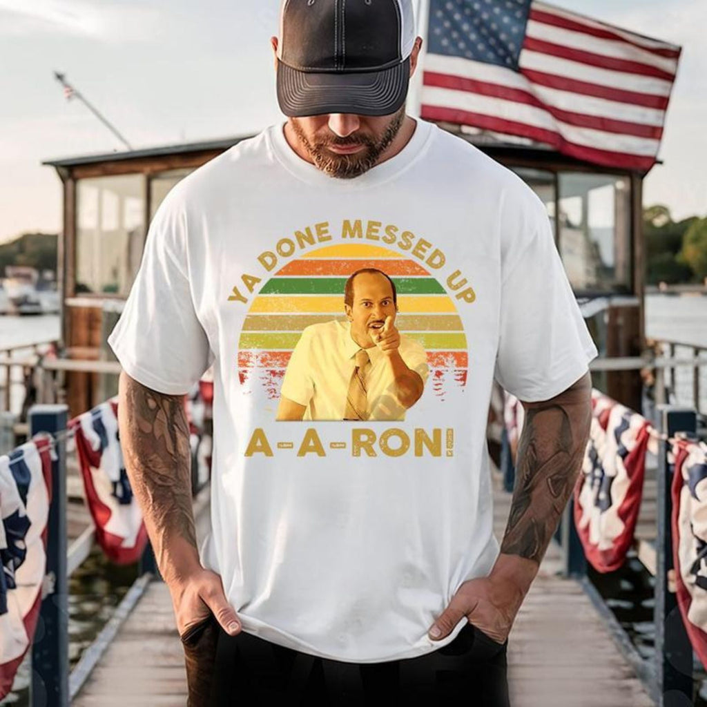 Pasimax "Ya Done Messed Up Aaron" T-Shirt — detail close-up