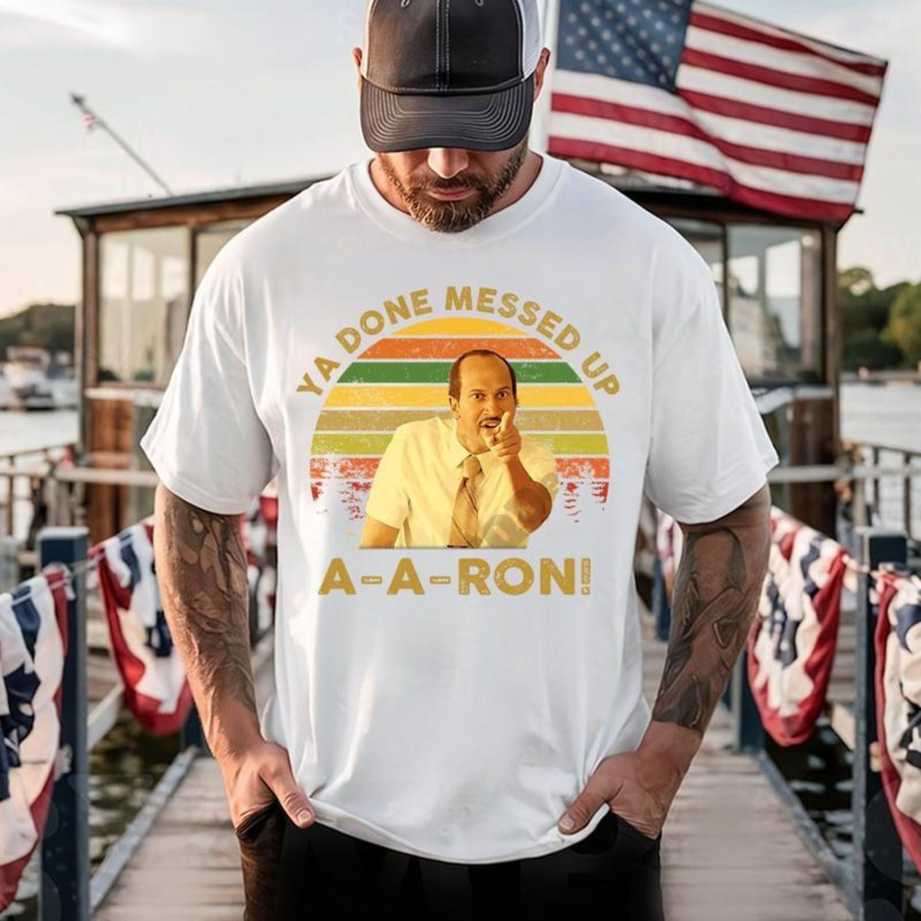 Pasimax "Ya Done Messed Up Aaron" T-Shirt — detail close-up