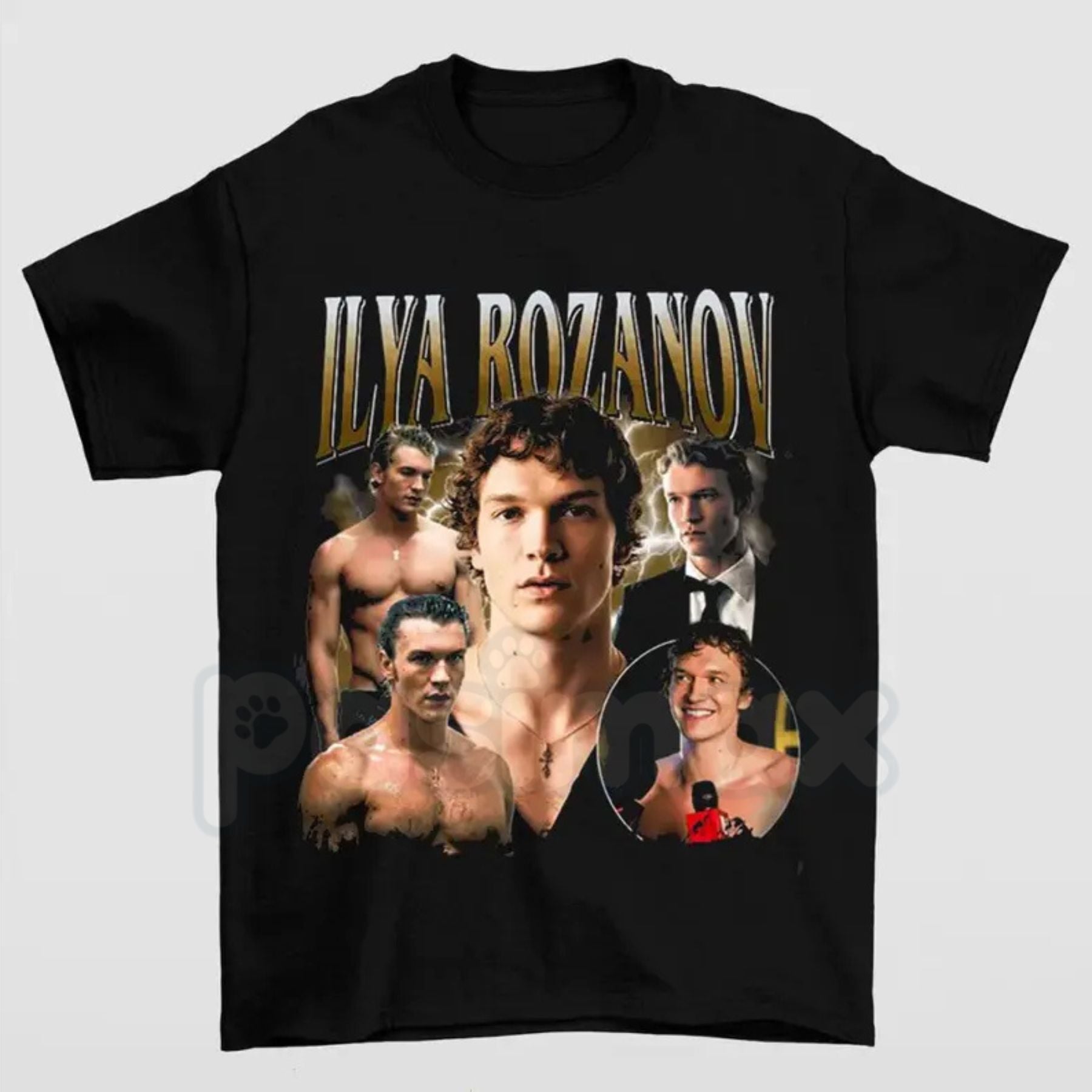Pasimax Heated Rivalry Rozanov Bootleg Vintage Tee - Ilya Rozanov Fan Graphic Shirt, 90s Style Hockey Romance Apparel, Bookis