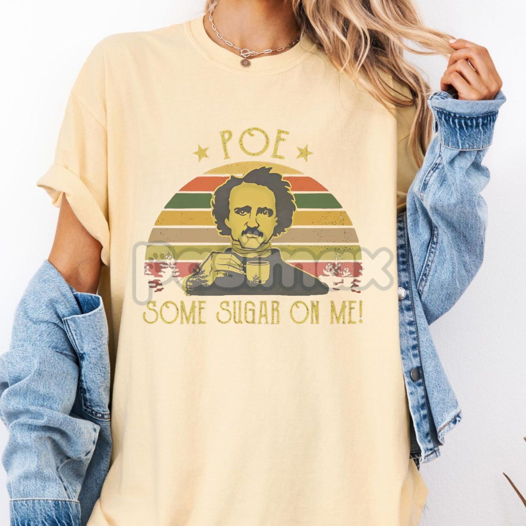 Pasimax 'Poe Some Sugar On Me' Shirt — detail close-up
