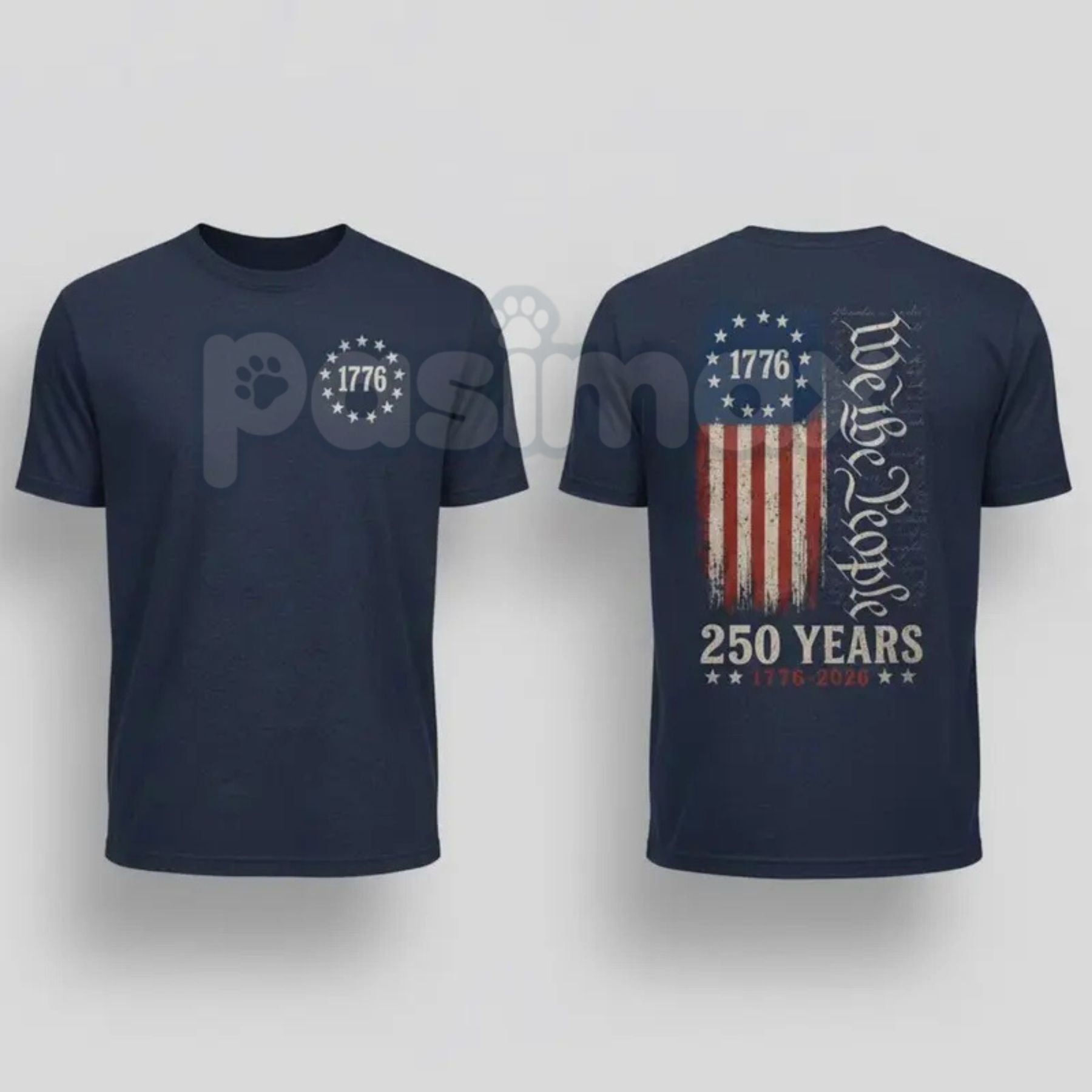 "We The People" 250th Anniversary USA T-Shirt – Commemorative 1776 to 2026 Constitution Graphic Tee