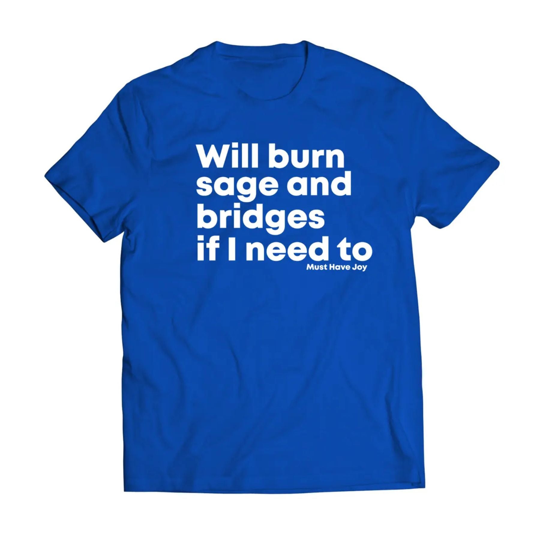Pasimax "Will Burn Sage and Bridges" T-Shirt — detail close-up