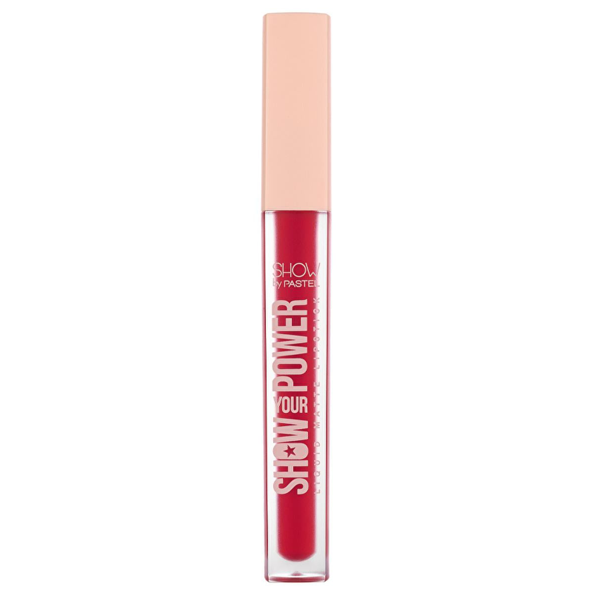 Pastel Show Your Power Liquid Matte Lipstick 607 - Long-Lasting, Vegan & Cruelty-Free