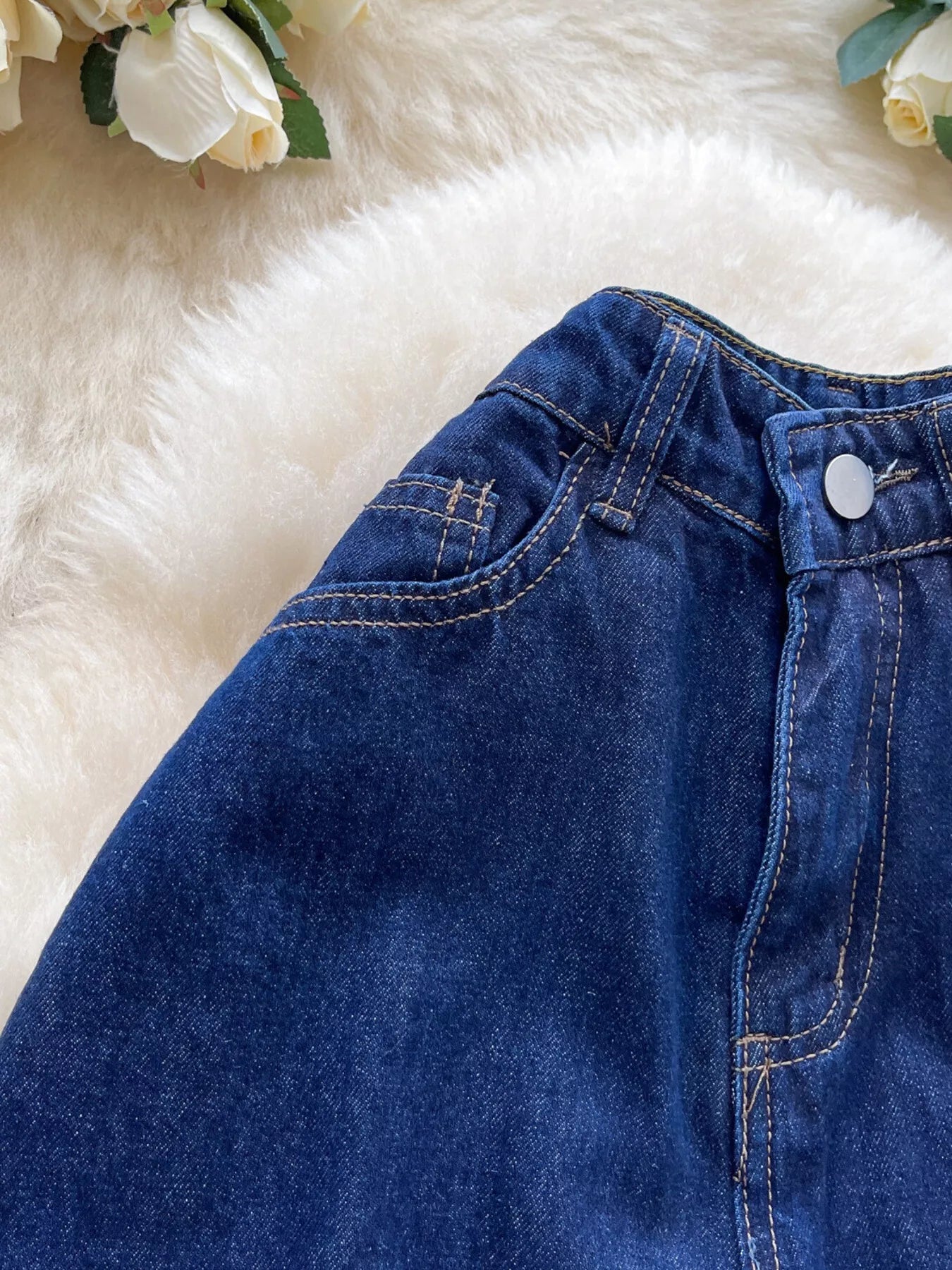 High Waist Wide Leg Jeans