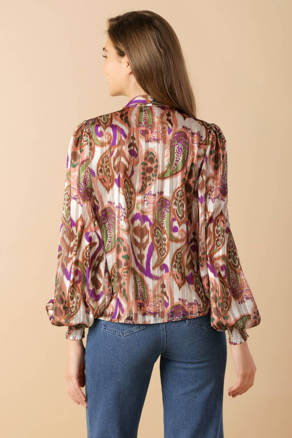 KADOU BOUTIQUE Contemporary Blouse — side view