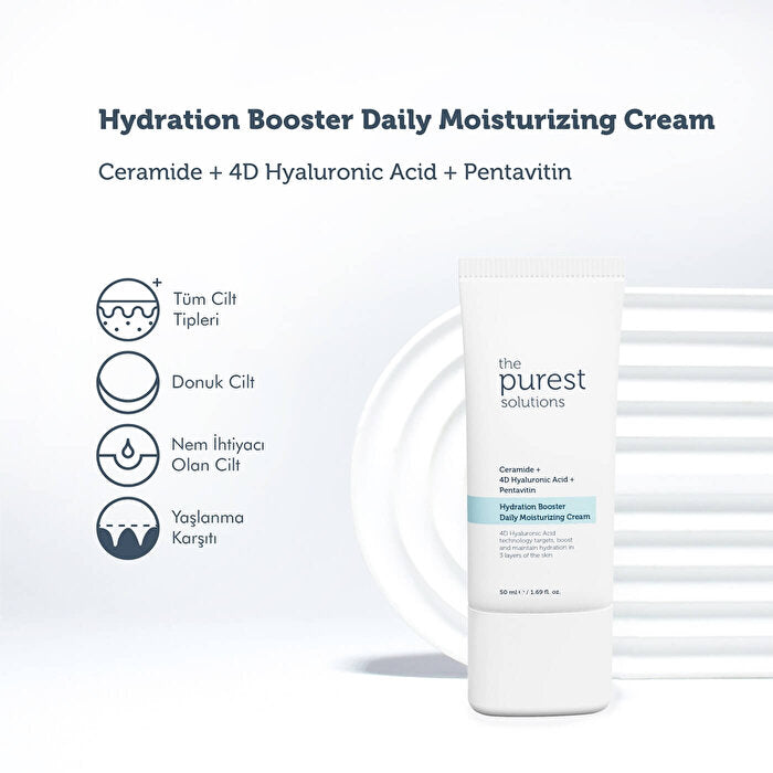 The Purest Solutions Hydration Booster Daily Moisturizing Cream 50ml