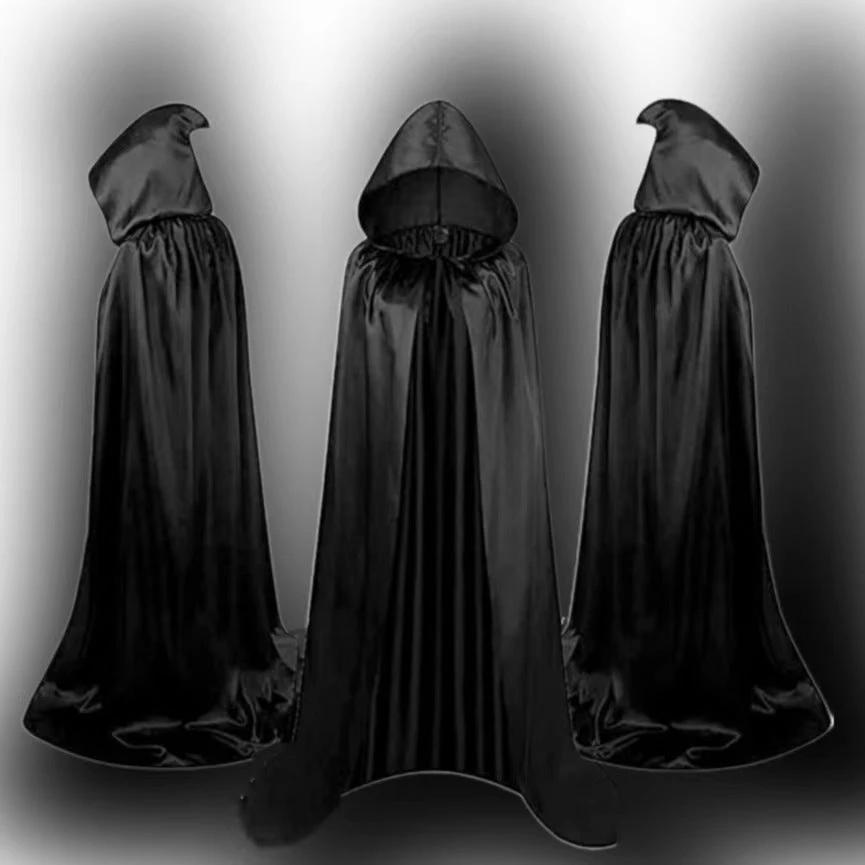 Halloween Wizard Cloak - Children's Hooded Cape Costume