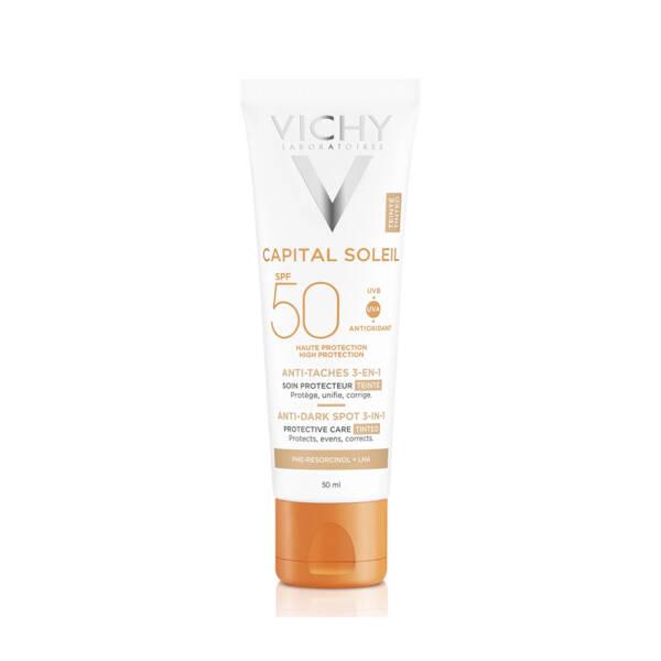 Vichy Ideal Soleil SPF50 Tinted Anti Dark Spots Care | 50ml