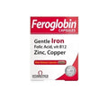 Vitabiotics Feroglobin Iron Supplement, Vitamin & Mineral Dietary Supplement Capsules for Healthy Red Blood Cell Production - 30 Capsules