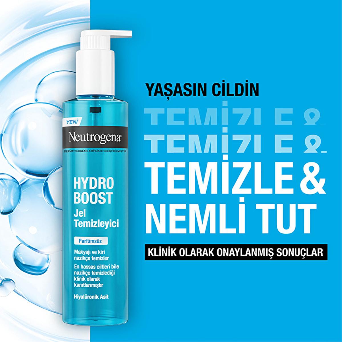 Neutrogena Hydro Boost: Fragrance-Free, Hydrating Gel Cleanser for Sensitive Skin | Hyaluronic Acid Face Wash, Gentle & Moisturizing