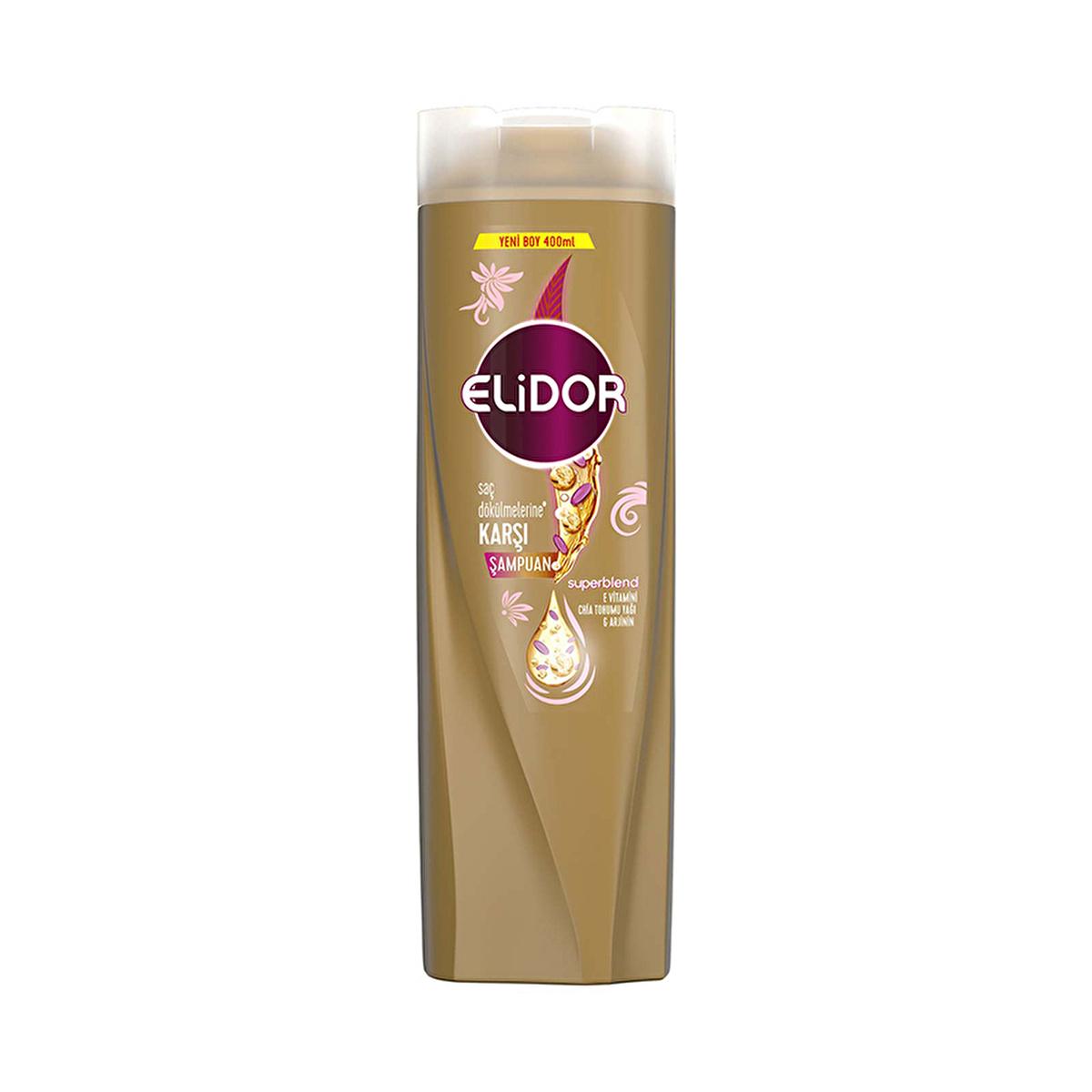 Elidor Strengthening Shampoo with Superblend Formula - Nourishing and Strengthening Hair Care