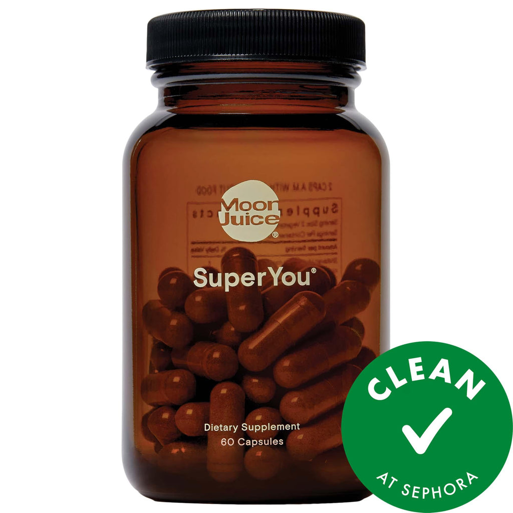SuperYou Daily Stress Management Refillable Supplement - Clinically Proven Adaptogenic Herbs for Energy, Focus, and Mood Enhancement