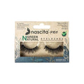 Nascita Natural Vegan Green False Eyelashes 114 - Handmade, 3D Volume, Smoky Eye Effect