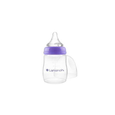 Lansinoh Natural Wave Baby Bottle - BPA-Free, Anti-Colic, 5.41 fl oz