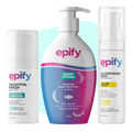 Epify Underarm Care Set, Hair Removal Cream, Glutathione Shot &amp; 3-in-1 Roll-On, 3-Step Underarm Routine