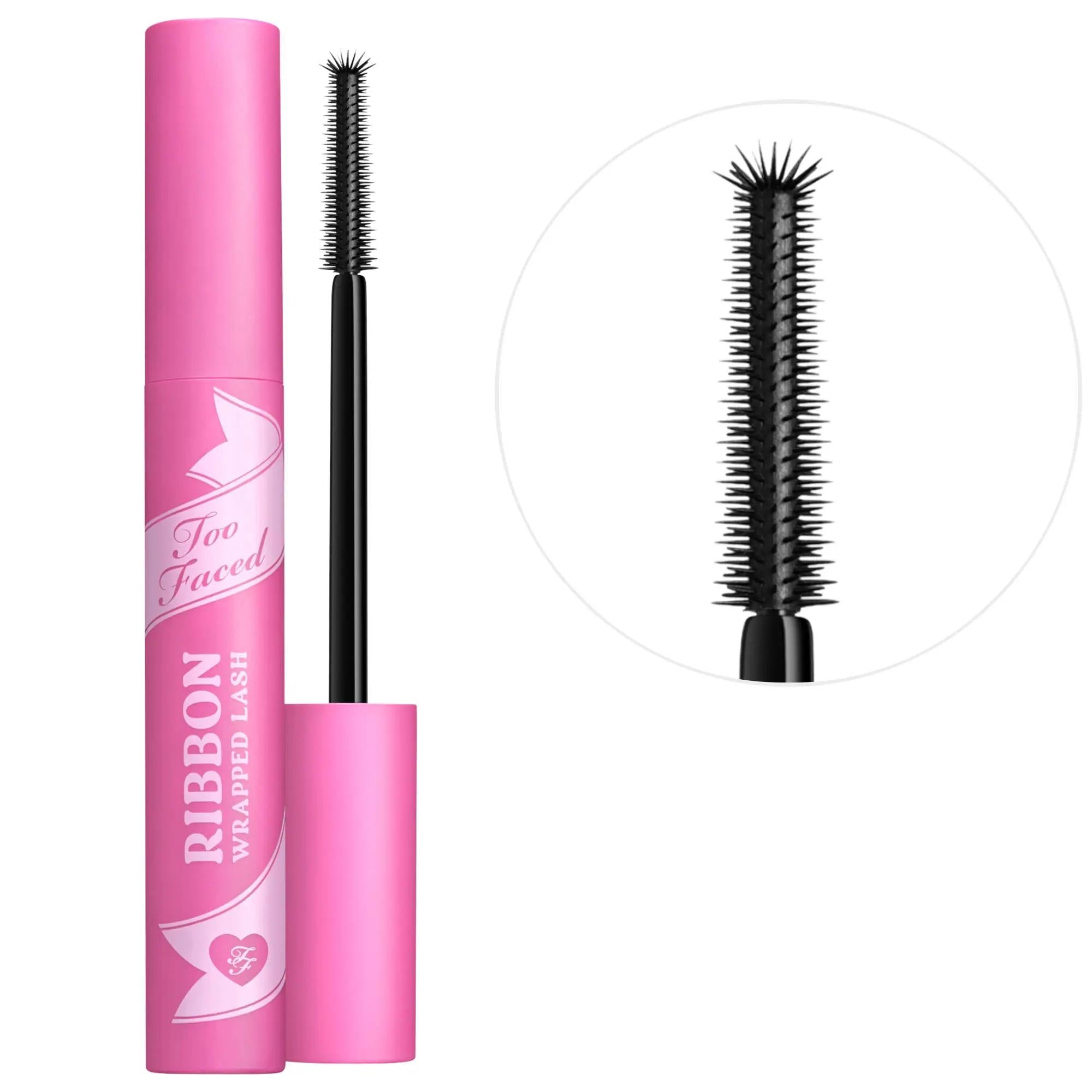 Ribbon Wrapped: Extreme Length Tubing Mascara - Smudge-Proof, Cruelty-Free, Long Lasting & Volumizing Lash Extension for Sensitive Eyes