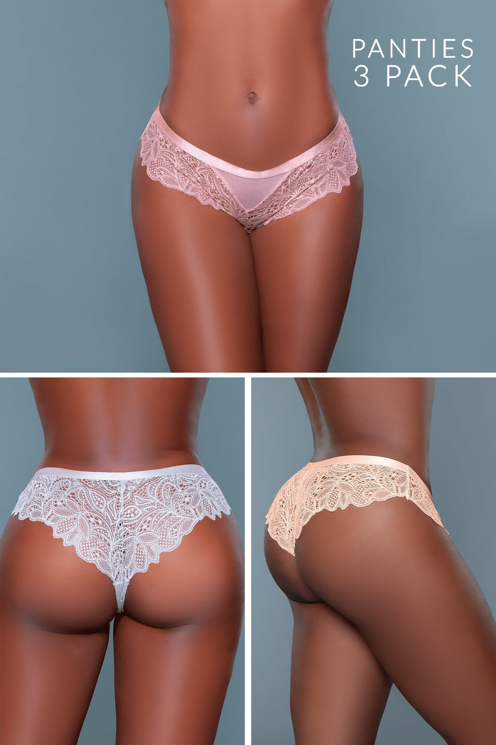 2212B3PK Wren Cheeky 3 Pack — view 2