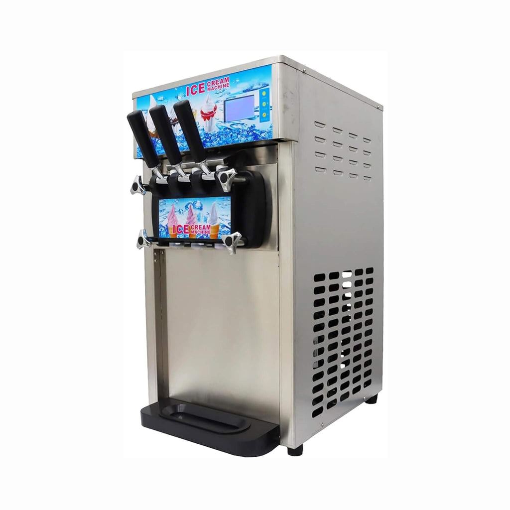 3-Flavor 9L Commercial 1200W Countertop Soft Serve Machine (SAK51986) – SAKSBY WHOLESALE, view 3