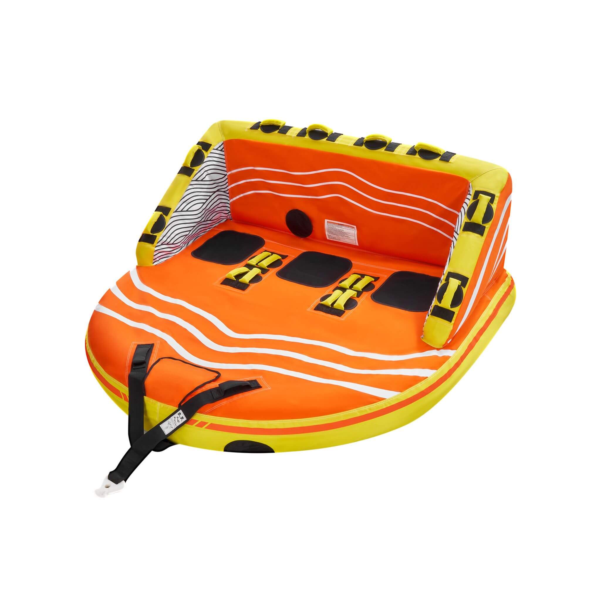3-Person Inflatable Towable Boat Tube For Water Sports (SAK48091) – SAKSBY WHOLESALE, view 8