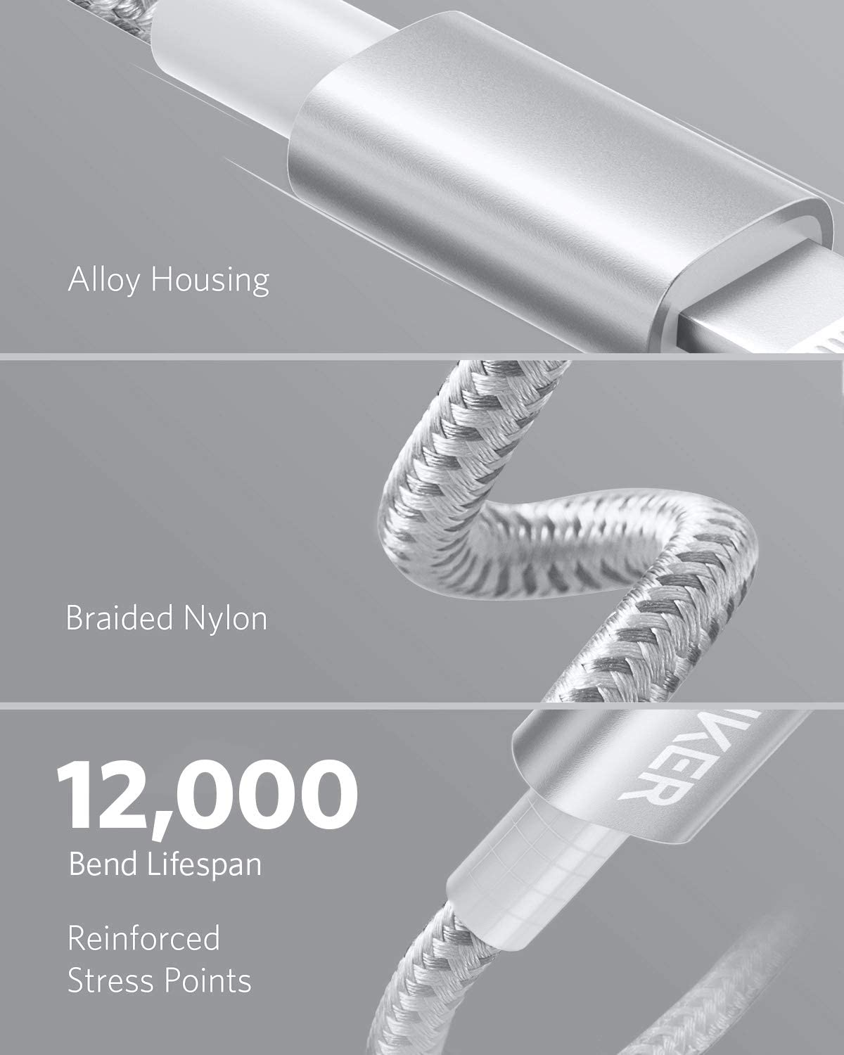 Anker <b>331</b> USB-C to Lightning Cable, view 16