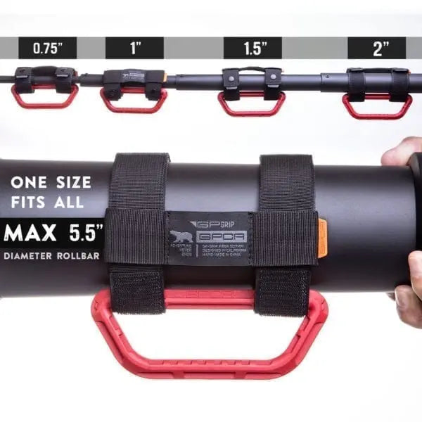 GPCA GP-Grip Universal — Fits 1"–5.5" Roll Bars & Tubes — lifestyle context