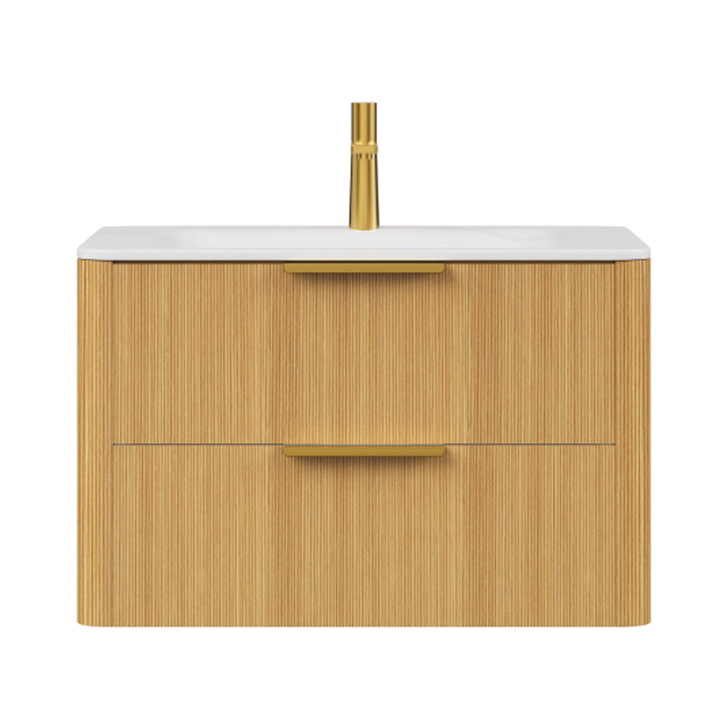 Nuvia Luxury 30/36-Inch Sintered Stone Floating Bathroom Vanity With Sink (SAK70429) – SAKSBY WHOLESALE, view 6