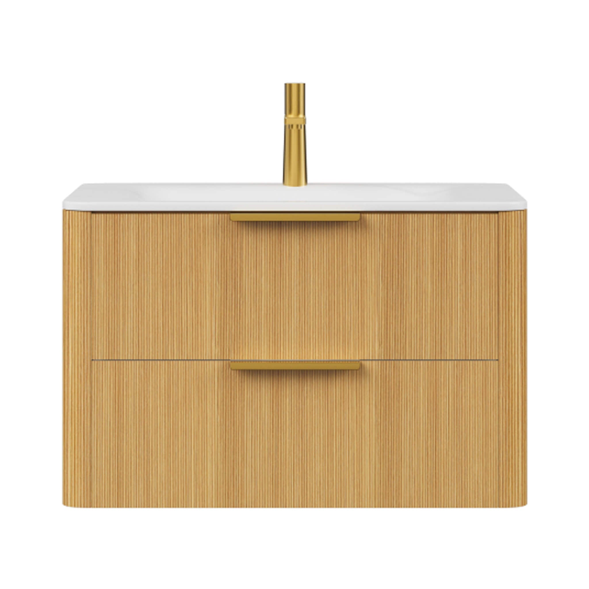 Nuvia Luxury 30/36-Inch Sintered Stone Floating Bathroom Vanity With Sink (SAK70429) – SAKSBY WHOLESALE, view 6