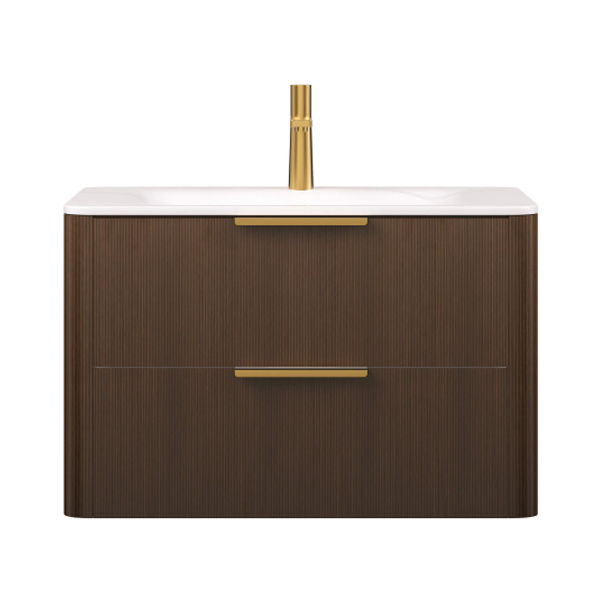 Nuvia Luxury 30/36-Inch Sintered Stone Floating Bathroom Vanity With Sink (SAK70429) – SAKSBY WHOLESALE, view 7