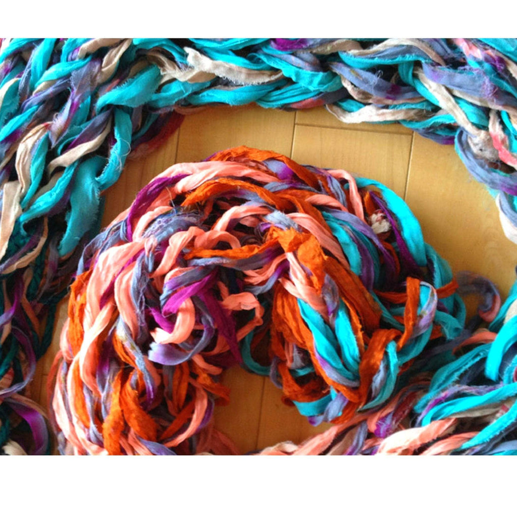 Darn Good Yarn 30 Minute Arm Knit Scarf Kit — kits category context