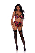 Love Spark Cove | Intimate Apparel, Pleasure Shop & Free Shipping Buffalo Plaid Print Bra With Strappy Front Detail, Underwir