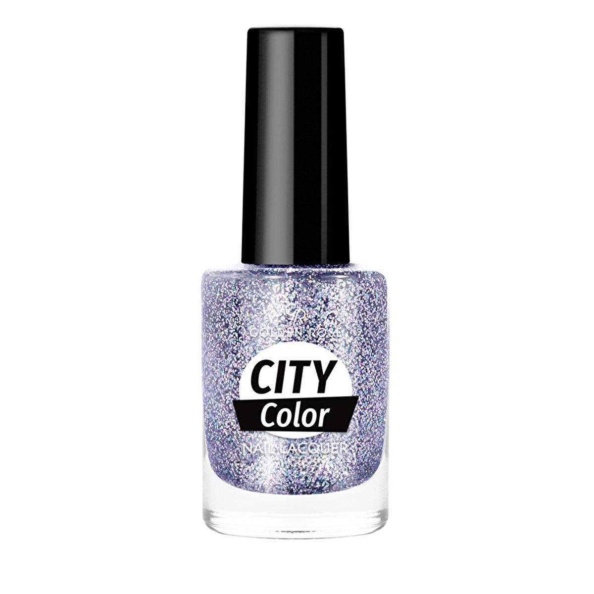 Golden Rose CITY COLOR NAIL LACQUER - Vibrant Nail Polish with Rich Color Options & Shiny Finish