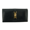 Bolt Boutique Gucci Black Long Jackie Wallet #3077 — main product shot